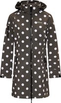 Nordberg Polka Dot - Softshell Outdoor Zomerjas Dames - Army - Maat L