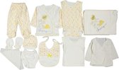 Coffret cadeau de vêtements pour bébé nouveau-né de 11 pièces dans une jolie boîte cadeau - Cadeau de maternité - Baby shower - Vêtements pour bébé - 0-3 mois