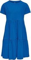 Only jurk meisjes - blauw - KONmay - maat 122/128