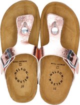 Nelson kinder slipper - Rose goud - Maat 34