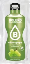 Bolero Siropen - witte druif - White grape 12 x 3g