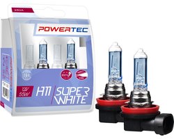 Powertec H11 12V SuperWhite – Set van 2 Autolampen