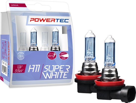 Powertec H11 12V - SuperBlanc - Set