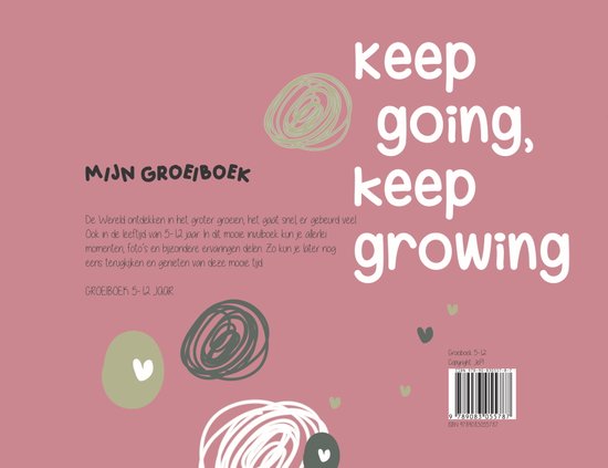 Jep-Kids Indian Roze van Kleuter naar Tiener Groeiboek 190820 bol