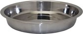 Happy pet voerbak pup ondiep rvs 20x3,5 cm
