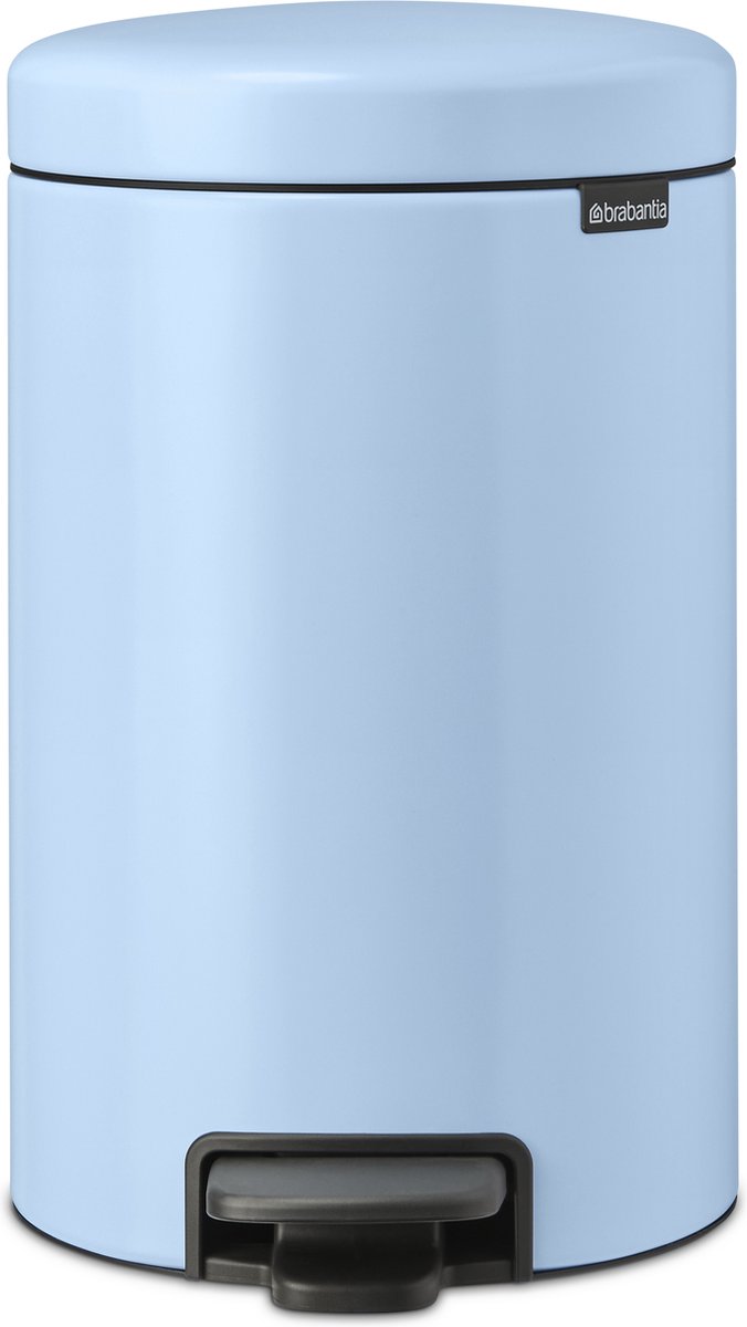 Goedkoopste Brabantia NewIcon Prullenbak - 12 liter - Dreamy Blue