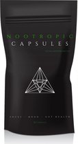 Holland Rose™ Nootropic Guts supplementen - Nootropic - Probiotica - Cognitief welzijn - Darmgezondheid - Darmen - Focus - Vegan - 30 capsules - Ayurveda
