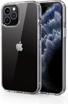 Transparant Hoesje Geschikt Voor iPhone 12 Pro Max - Back Cover Telefoonhoesje