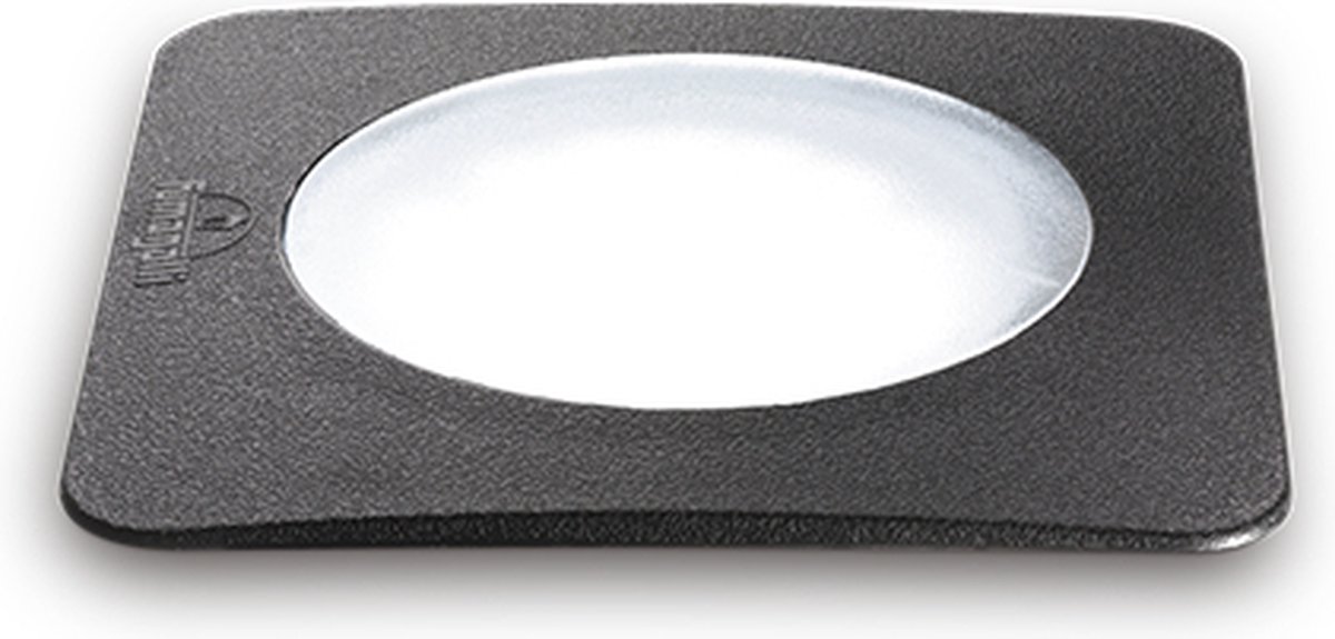 Ideal Lux Ceci - Plafondlamp Modern - Zwart - H:11cm - GX53 - Voor Binnen - Hout - Plafondlampen - Slaapkamer - Kinderkamer - Woonkamer - Plafonnieres