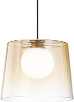 Ideal Lux Fade - Hanglamp Modern - Oranje - H:226cm   - G9 - Voor Binnen - Metaal - Hanglampen -  Woonkamer -  Slaapkamer - Eetkamer