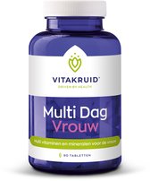 Vitakruid Multi Dag vrouw Voedingssupplement - 90 tabletten