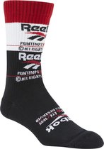 Reebok Classic Printemp Ete Crew Socks Sokken Mannen zwart 34-36