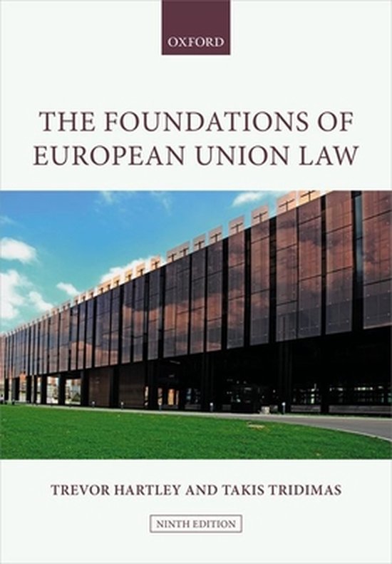 The Foundations of European Union Law - cover