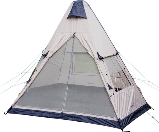 Gastheer van Overeenstemming melk Skandika Tipi Elev Air Tipi tent – Opblaasbare tenten – 3 persoons  campingtent – Air... | bol.com