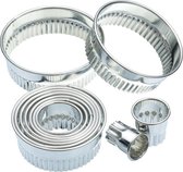 kitchencraft-uitstekers-gekarteld-2-8-cm-staal-zilver-12-delig