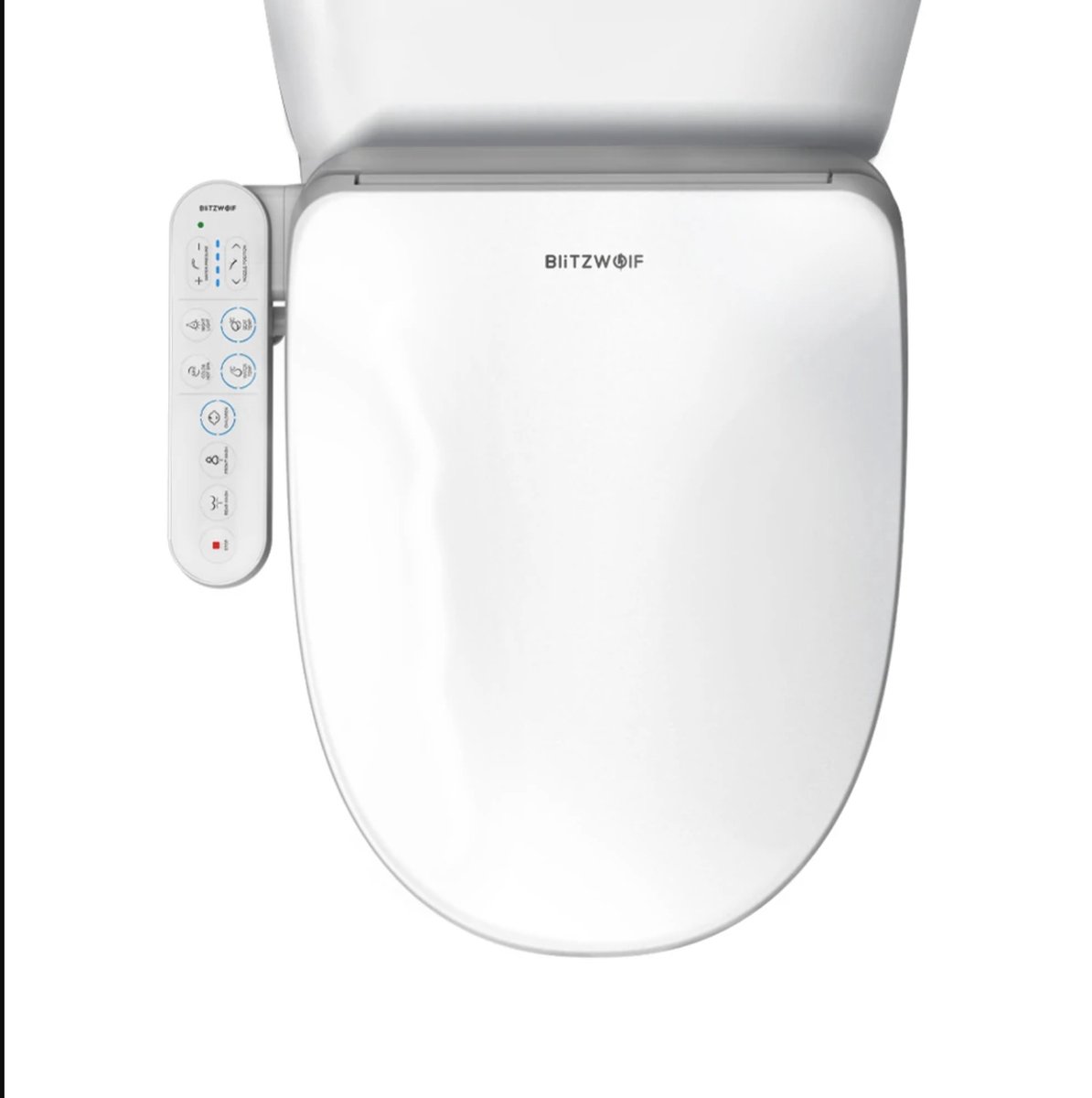 BlitzWolf BW-ST01 Slimme toiletbril 1400W UV Mondstuk Slimme detectie Meerdere reiniging Toiletdeksel Onmiddellijke verwarming Koud en warm SPA toiletbrildeksel