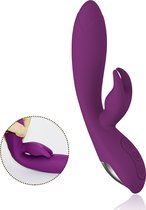 TipsToys Rabbit Vibrators voor Vrouwen - Dildo's Clitoris Seksspeeltjes Paars
