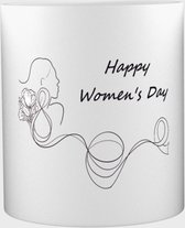 Akyol® Woman's day Mok met opdruk | international woman´s day | vrouwen | 8 maart | 350 ML inhoud