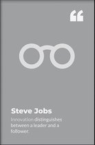 Walljar - Steve Jobs - Muurdecoratie - Poster met lijst