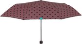 paraplu mini Time dames 97 cm microfiber taupe