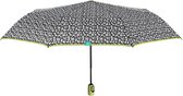 paraplu mini automatisch dames 98 cm microfiber groen