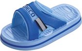 badslippers junior blauw maat 25