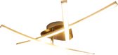 Moderne Ledlamp - Langwerpige Plafondlamp - Nikkel Muurlamp - Luxe Ledlamp - Slaapkamer Plafondlamp - Woonkamer Muurlamp