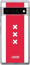 6F hoesje - geschikt voor Google Pixel 6 Pro -  Transparant TPU Case - AFC Ajax Amsterdam1 #ffffff