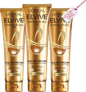 L'Oréal Elvive Extraordinary Oil-In-Cream - Pak Je Voordeel - 3 x 150 ml