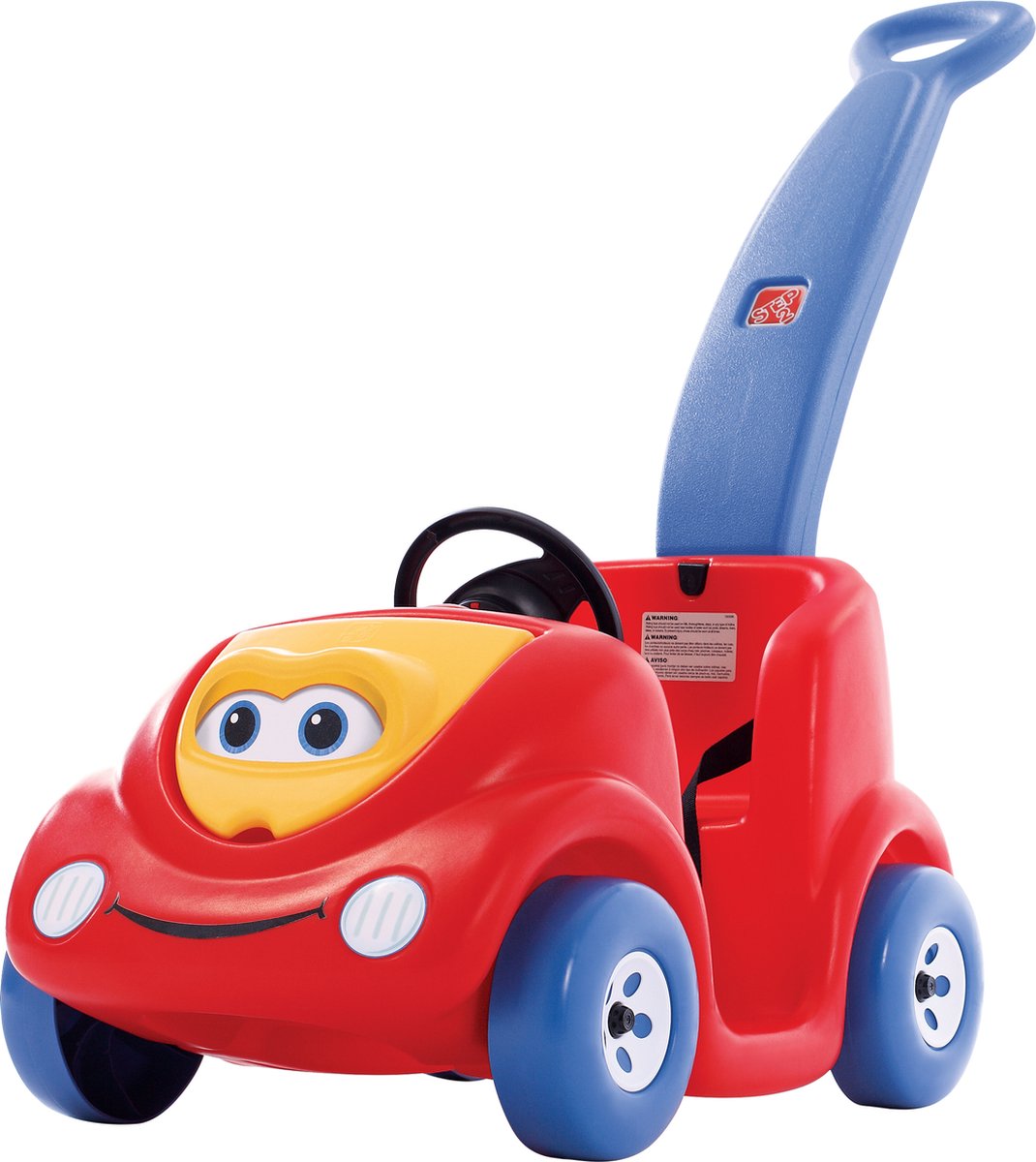 Step2 Push Whisper Ride Voiture Enfant Porteur Auto en bleu - Véhicule  Jouet avec