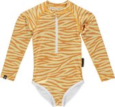 Beach & Bandits - UV-zwempak voor meisjes - Golden Tiger - Oranje - maat 152-158cm