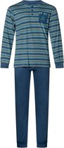 Heren pyjama 100% katoen 94241 navy XXL