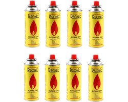 Rsonic Butaan gasfles - kleine gaspatroon voor kooktoestel - 28 stuks