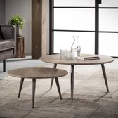 Meer Design Salontafel Huya Round (set van 2)