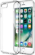 iPhone SE 2022 Hoesje - Transparant - SE 2022 TPU Transparant Siliconen Case