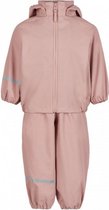 regenpak Basic meisjes polyester roze maat 110