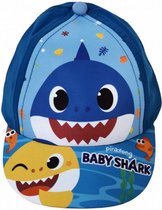 pet Baby Shark polyester blauw/geel maat 44/46