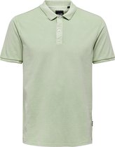 ONLY & SONS ONSTRAVIS SLIM WASHED SS POLO NOOS Heren Poloshirt - Maat XL