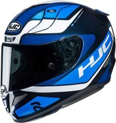 HJC - NC Motorhelm - Heren - Zwart/Blauw - Maat Small