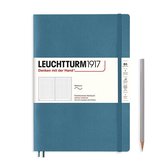 Leuchtturm notitieboek softcover composition 17.5x25cm dots stone blue