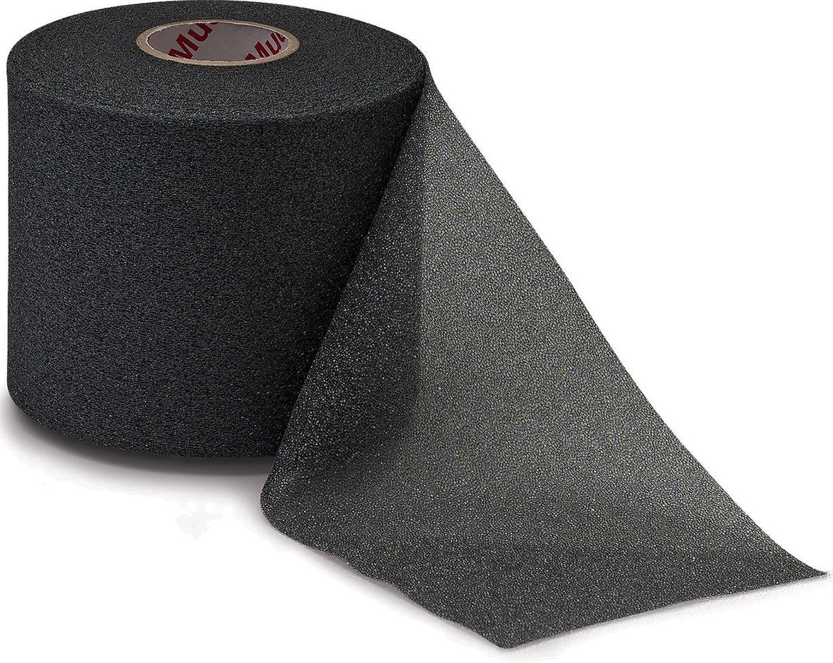 Mueller Mwrap Zwart | 6,9 cm x 27,4 m | Underwrap | 1 Rol | Tape