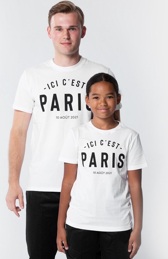 Uittrekken passen verraad Messi PSG 'Ici c'est Paris' t-shirt Kids - Messi shirt - Maat 140 - maat  140 | bol.com