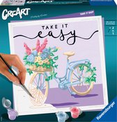 Ravensburger CreArt Take It Easy - Schilderen op nummer voor volwassenen - Hobbypakket