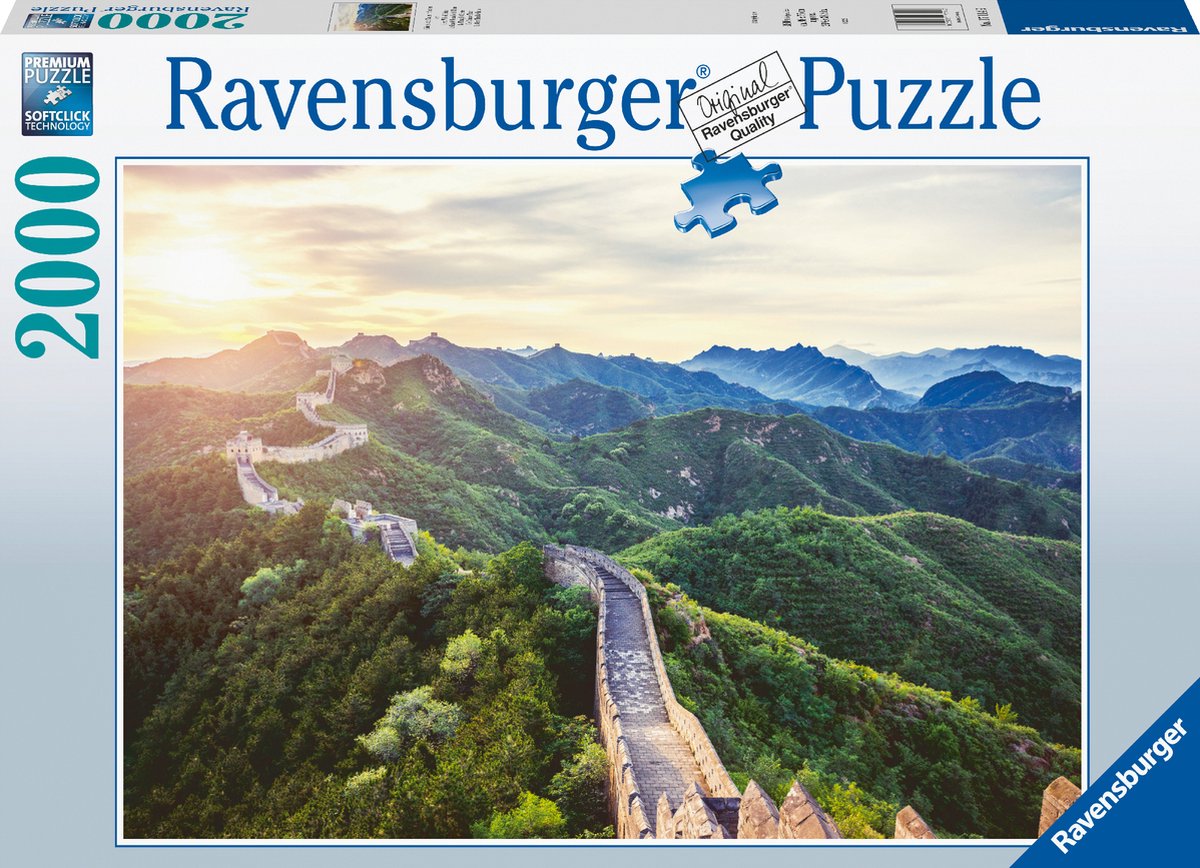 Ravensburger puzzel De Chinese Muur - Legpuzzel - 2000 stukjes