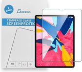 Tablet screenprotector geschikt voor Apple iPad Pro 12.9 (2018) - Case-friendly screenprotector - 2 stuks - Tempered Glass - Transparant