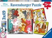 Ravensburger puzzel Disney Multiproperty - 3x49 stukjes - kinderpuzzel