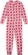 Claesen's onesie pyjama meisje Strawberry maat 140-146