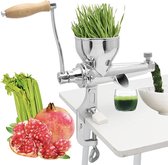 Moongiantgo - Handmatige Tarwegras Juicer Extractor - RVS - Sapcentrifuge