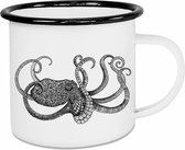 Ligarti - Mug en émail fait main Octopus 500ml