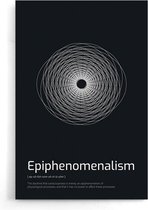 Walljar - Epiphenomenalism - Muurdecoratie - Poster